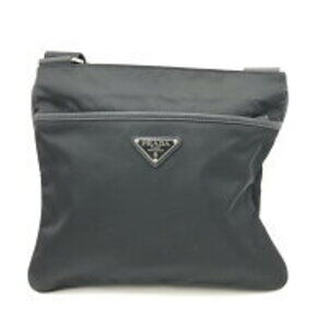 Prada crossbody nylon black bag